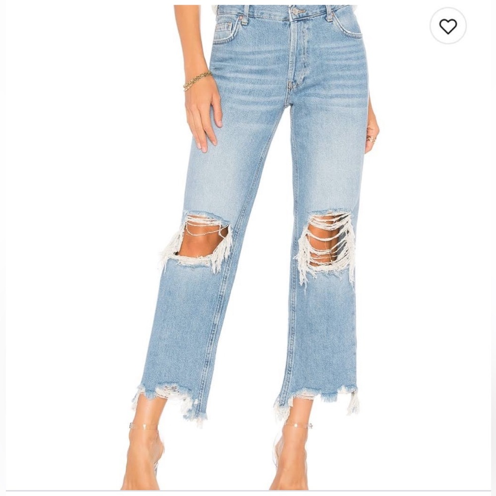 We the free Maggie straight leg jeans